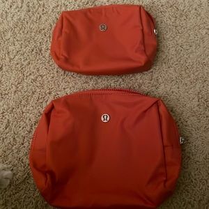 Lululemon cosmetic bags